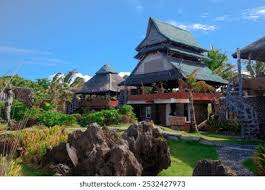 Polynesian resort estate